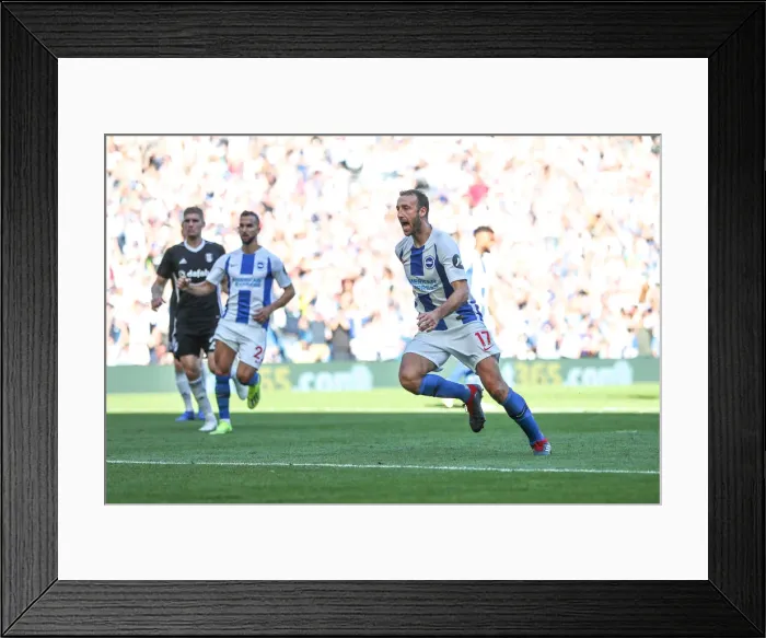 Framed Print : Brighton and Hove Albion vs. Fulham: Premier League Showdown at American Express Community Stadium (September 1, 2018) Framed Print : Brighton and Hove Albion vs. Fulham: Premier League Showdown at American Express Community Stadium (September 1, 2018)