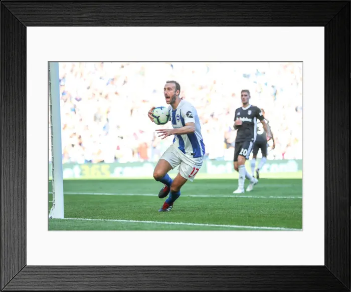 Framed Print : Brighton and Hove Albion vs. Fulham: Premier League Showdown at American Express Community Stadium (01SEP18) Framed Print : Brighton and Hove Albion vs. Fulham: Premier League Showdown at American Express Community Stadium (01SEP18)