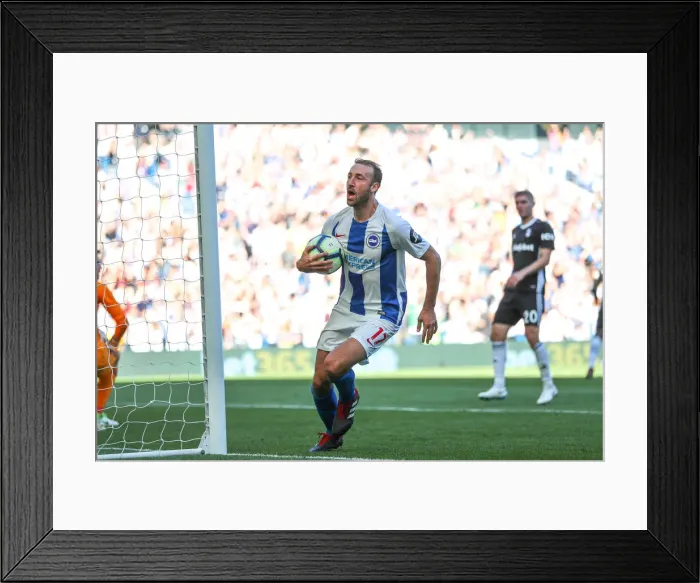 Framed Print : Brighton and Hove Albion vs. Fulham: Premier League Showdown at American Express Community Stadium (01SEP18) Framed Print : Brighton and Hove Albion vs. Fulham: Premier League Showdown at American Express Community Stadium (01SEP18)