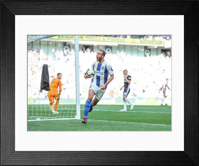 Framed Print : Brighton and Hove Albion vs. Fulham: Premier League Showdown at American Express Community Stadium (September 1, 2018) Framed Print : Brighton and Hove Albion vs. Fulham: Premier League Showdown at American Express Community Stadium (September 1, 2018)