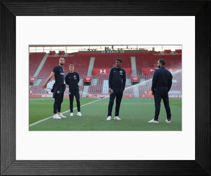 Framed Print : 17SEP18: Premier League Showdown - Southampton vs. Brighton & Hove Albion at St. Mary's