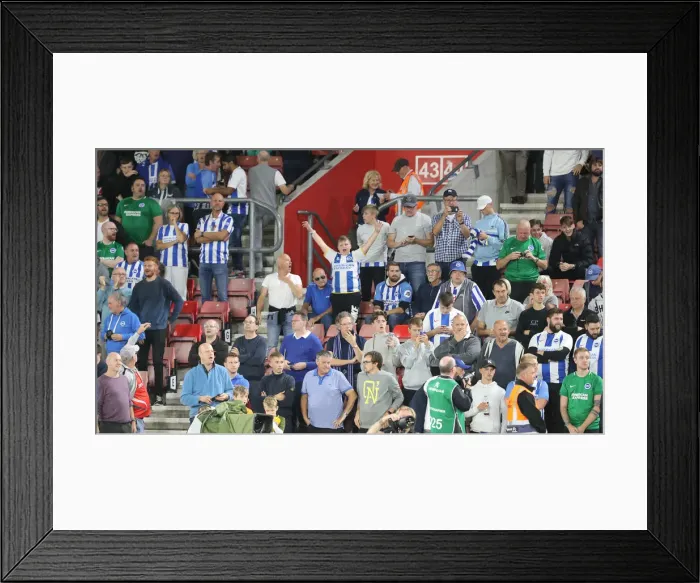 Framed Print : Premier League Showdown: Southampton vs. Brighton & Hove Albion at St. Mary's Stadium (17SEP18) Framed Print : Premier League Showdown: Southampton vs. Brighton & Hove Albion at St. Mary's Stadium (17SEP18)