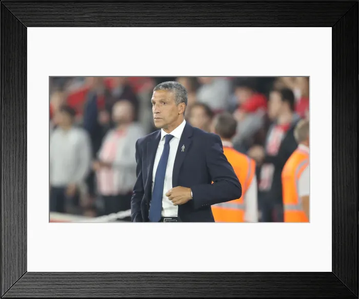 Framed Print : 17SEP18: Intense Premier League Showdown - Southampton vs. Brighton & Hove Albion at St. Mary's Stadium Framed Print : 17SEP18: Intense Premier League Showdown - Southampton vs. Brighton & Hove Albion at St. Mary's Stadium