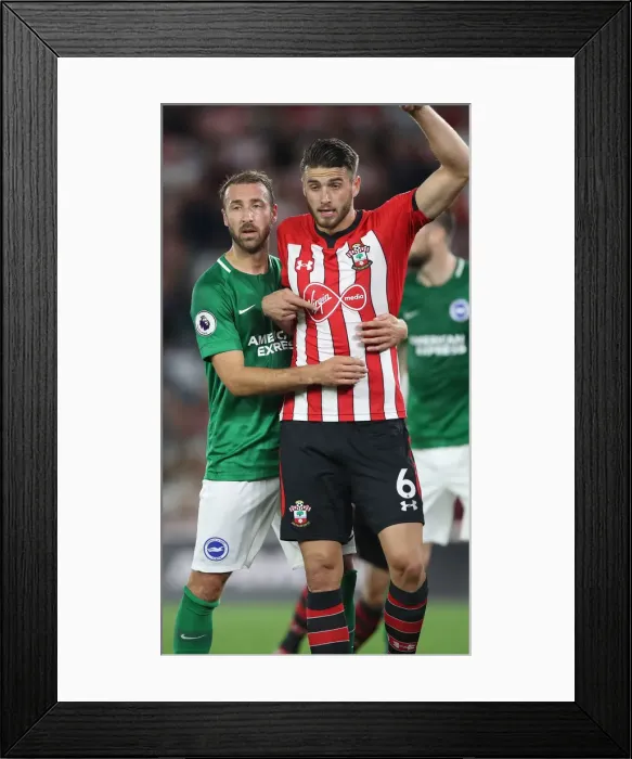 Framed Print : 17SEP18: Premier League Showdown - Southampton vs. Brighton & Hove Albion at St. Mary's Framed Print : 17SEP18: Premier League Showdown - Southampton vs. Brighton & Hove Albion at St. Mary's