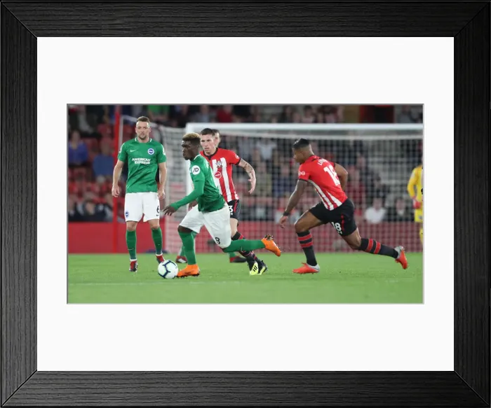 Framed Print : 17SEP18: Southampton vs. Brighton & Hove Albion - Premier League Battle at St. Mary's Framed Print : 17SEP18: Southampton vs. Brighton & Hove Albion - Premier League Battle at St. Mary's