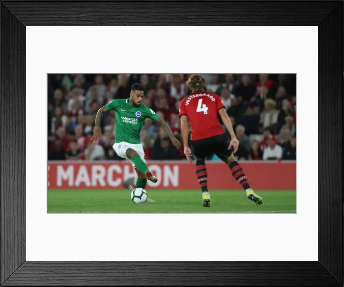 Framed Print : 17SEP18: Premier League Showdown - Southampton vs. Brighton & Hove Albion at St. Mary's