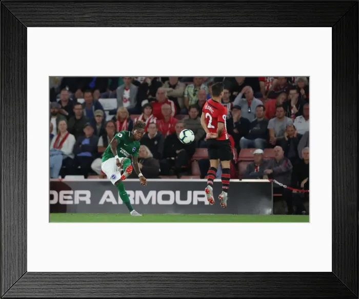 Framed Print : 17SEP18: Premier League Showdown - Southampton vs. Brighton & Hove Albion at St. Mary's Stadium