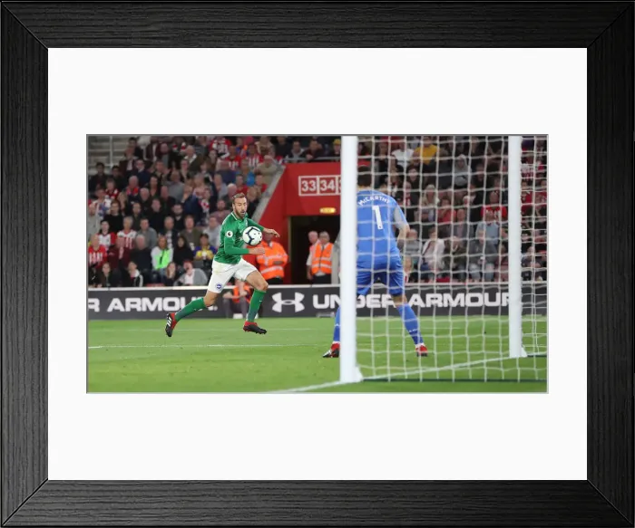Framed Print : 17SEP18: Premier League Showdown - Southampton vs. Brighton & Hove Albion at St. Mary's Framed Print : 17SEP18: Premier League Showdown - Southampton vs. Brighton & Hove Albion at St. Mary's