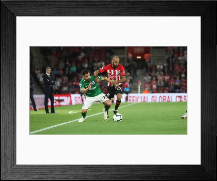 Framed Print : 17SEP18: Premier League Showdown - Southampton vs. Brighton & Hove Albion at St. Mary's Framed Print : 17SEP18: Premier League Showdown - Southampton vs. Brighton & Hove Albion at St. Mary's