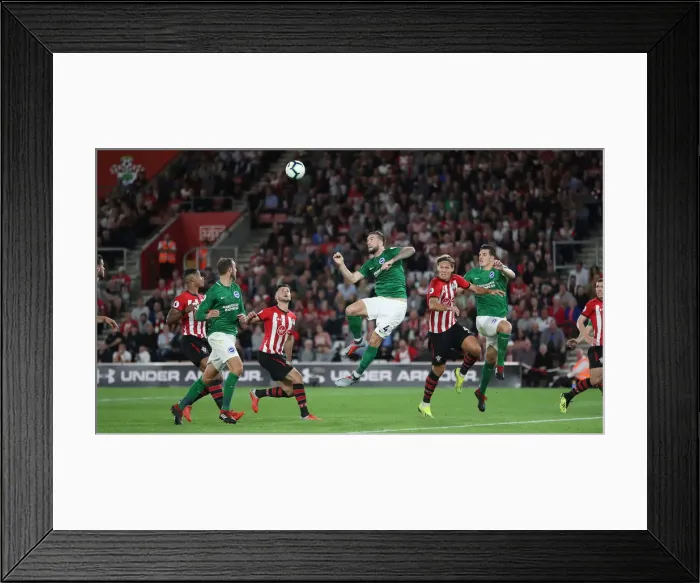 Framed Print : Premier League Showdown: Southampton vs. Brighton & Hove Albion at St. Mary's Stadium (17SEP18) Framed Print : Premier League Showdown: Southampton vs. Brighton & Hove Albion at St. Mary's Stadium (17SEP18)