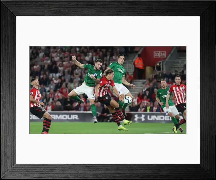 Framed Print : 17SEP18: Premier League Showdown - Southampton vs. Brighton & Hove Albion at St. Mary's Framed Print : 17SEP18: Premier League Showdown - Southampton vs. Brighton & Hove Albion at St. Mary's