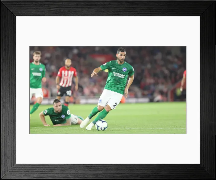 Framed Print : Premier League Showdown: Southampton vs. Brighton & Hove Albion at St. Mary's (17SEP18) Framed Print : Premier League Showdown: Southampton vs. Brighton & Hove Albion at St. Mary's (17SEP18)