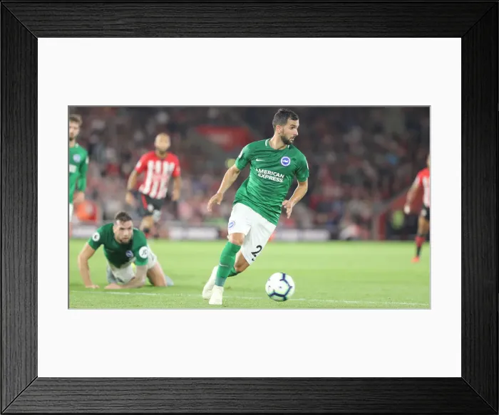 Framed Print : Premier League Showdown: Southampton vs. Brighton & Hove Albion at St. Mary's Stadium (17SEP18) Framed Print : Premier League Showdown: Southampton vs. Brighton & Hove Albion at St. Mary's Stadium (17SEP18)