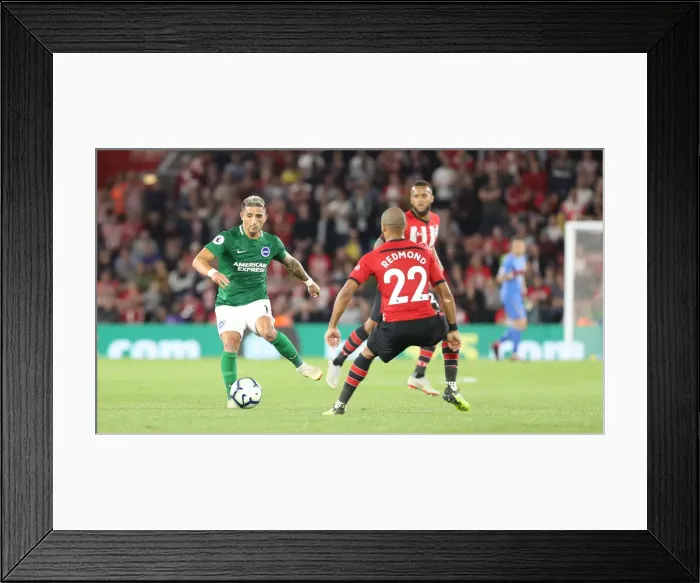 Framed Print : 17SEP18: Premier League Showdown - Southampton vs. Brighton & Hove Albion at St. Mary's Stadium Framed Print : 17SEP18: Premier League Showdown - Southampton vs. Brighton & Hove Albion at St. Mary's Stadium