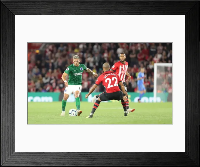 Framed Print : 17SEP18: Premier League Battle - Southampton vs. Brighton & Hove Albion at St. Mary's Framed Print : 17SEP18: Premier League Battle - Southampton vs. Brighton & Hove Albion at St. Mary's