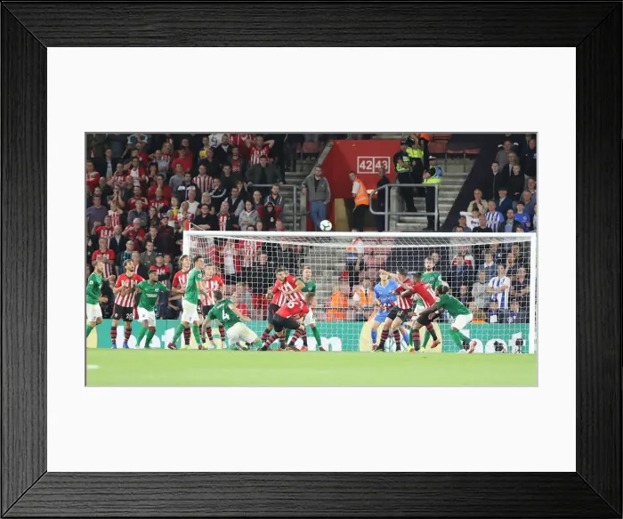Framed Print : 17SEP18: Premier League Showdown - Southampton vs. Brighton & Hove Albion at St. Mary's Framed Print : 17SEP18: Premier League Showdown - Southampton vs. Brighton & Hove Albion at St. Mary's