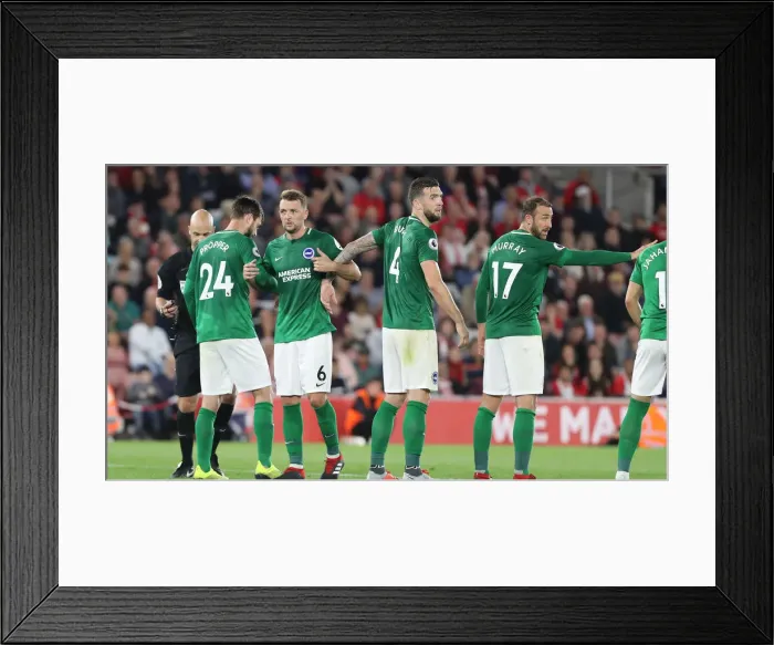 Framed Print : Premier League Showdown: Southampton vs. Brighton & Hove Albion at St. Mary's Stadium (17SEP18) Framed Print : Premier League Showdown: Southampton vs. Brighton & Hove Albion at St. Mary's Stadium (17SEP18)