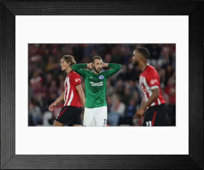 Framed Print : 17SEP18: Premier League Showdown - Southampton vs. Brighton & Hove Albion at St. Mary's Framed Print : 17SEP18: Premier League Showdown - Southampton vs. Brighton & Hove Albion at St. Mary's