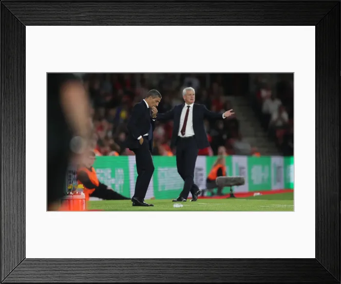 Framed Print : 17SEP18: Premier League Showdown - Southampton vs. Brighton & Hove Albion at St. Mary's Framed Print : 17SEP18: Premier League Showdown - Southampton vs. Brighton & Hove Albion at St. Mary's