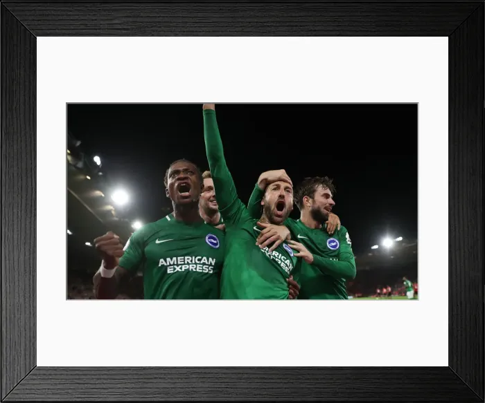 Framed Print : Premier League Showdown: Southampton vs. Brighton & Hove Albion at St. Mary's Stadium (17SEP18) Framed Print : Premier League Showdown: Southampton vs. Brighton & Hove Albion at St. Mary's Stadium (17SEP18)