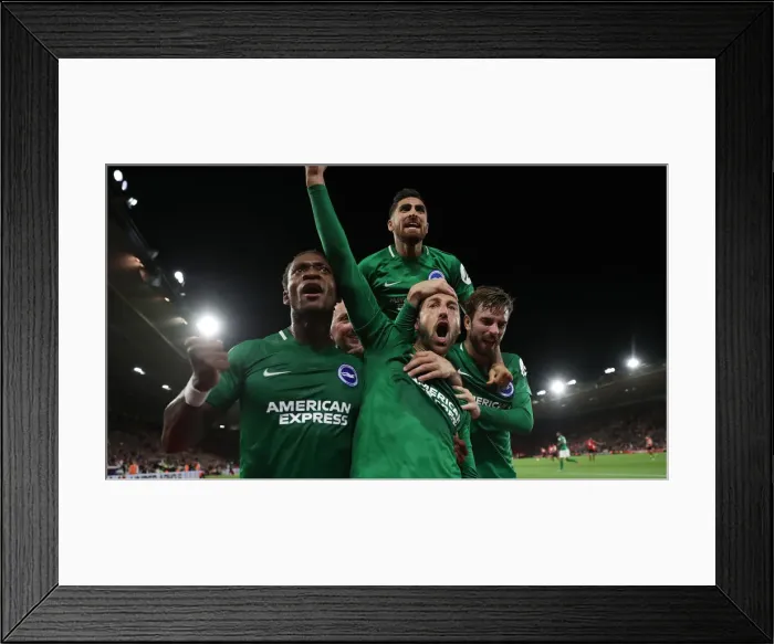 Framed Print : 17SEP18: Premier League Showdown - Southampton vs. Brighton & Hove Albion at St. Mary's