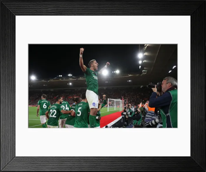 Framed Print : 17SEP18: Premier League Showdown - Southampton vs. Brighton & Hove Albion at St. Mary's Framed Print : 17SEP18: Premier League Showdown - Southampton vs. Brighton & Hove Albion at St. Mary's
