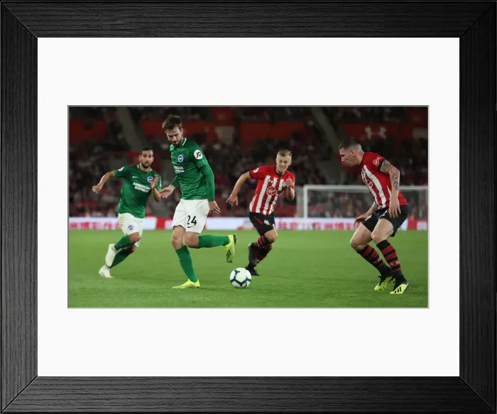 Framed Print : 17SEP18: Premier League Showdown - Southampton vs. Brighton & Hove Albion at St. Mary's Stadium Framed Print : 17SEP18: Premier League Showdown - Southampton vs. Brighton & Hove Albion at St. Mary's Stadium