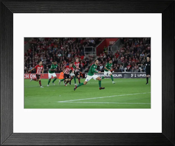 Framed Print : 17SEP18: Premier League Showdown - Southampton vs. Brighton & Hove Albion at St. Mary's Stadium Framed Print : 17SEP18: Premier League Showdown - Southampton vs. Brighton & Hove Albion at St. Mary's Stadium