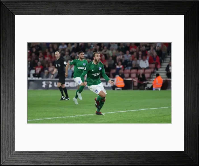 Framed Print : Premier League Showdown: Southampton vs. Brighton & Hove Albion at St. Mary's Stadium (17SEP18) Framed Print : Premier League Showdown: Southampton vs. Brighton & Hove Albion at St. Mary's Stadium (17SEP18)