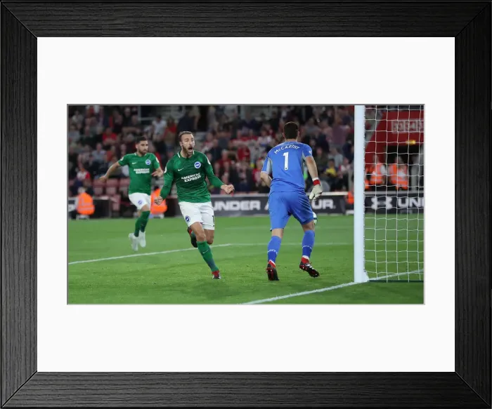 Framed Print : 17SEP18: Premier League Showdown - Southampton vs. Brighton & Hove Albion at St. Mary's Stadium Framed Print : 17SEP18: Premier League Showdown - Southampton vs. Brighton & Hove Albion at St. Mary's Stadium