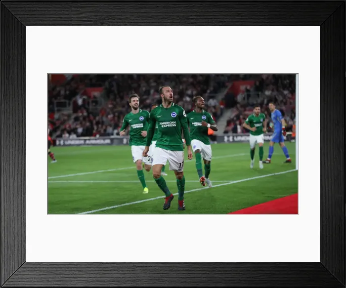Framed Print : 17SEP18: Premier League Showdown - Southampton vs. Brighton & Hove Albion at St. Mary's