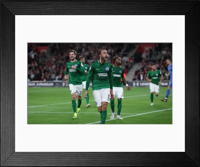 Framed Print : 17SEP18: Premier League Showdown - Southampton vs. Brighton & Hove Albion at St. Mary's Framed Print : 17SEP18: Premier League Showdown - Southampton vs. Brighton & Hove Albion at St. Mary's