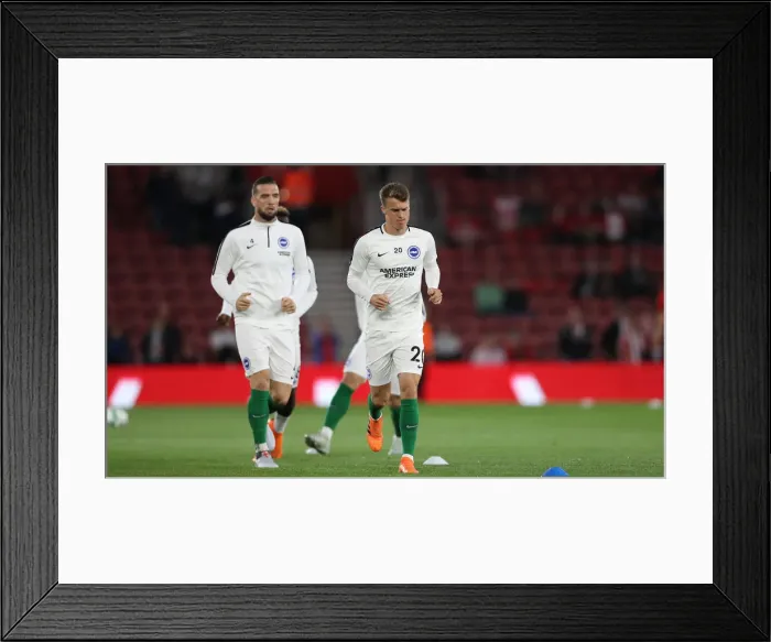 Framed Print : Premier League Showdown: Southampton vs. Brighton & Hove Albion at St. Mary's Stadium (17SEP18) Framed Print : Premier League Showdown: Southampton vs. Brighton & Hove Albion at St. Mary's Stadium (17SEP18)