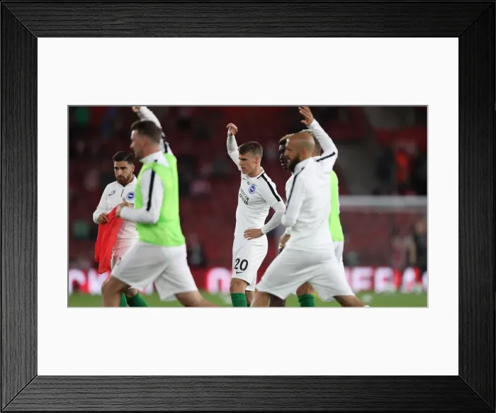 Framed Print : Premier League Showdown: Southampton vs. Brighton & Hove Albion at St. Mary's Stadium (17SEP18) Framed Print : Premier League Showdown: Southampton vs. Brighton & Hove Albion at St. Mary's Stadium (17SEP18)