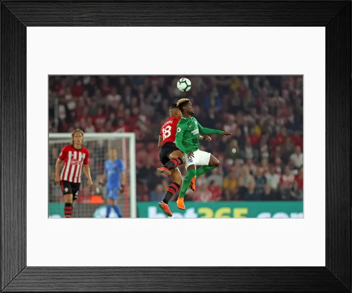 Framed Print : September Showdown: Premier League Clash between Southampton and Brighton & Hove Albion (17SEP18)