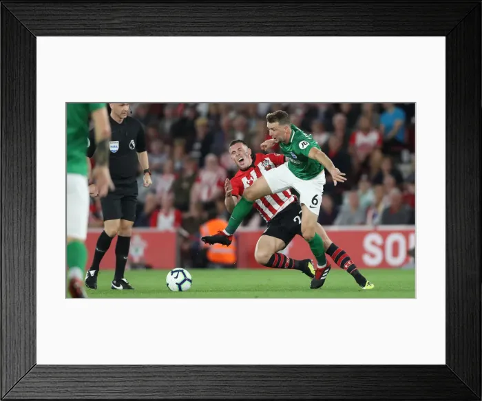 Framed Print : September Showdown: Premier League Clash between Southampton and Brighton & Hove Albion (17SEP18)