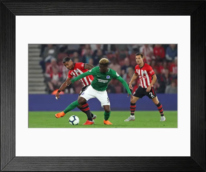 Framed Print : September Showdown: Premier League Clash between Southampton and Brighton & Hove Albion (17SEP18)