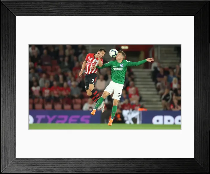 Framed Print : Premier League Showdown: Southampton vs. Brighton & Hove Albion at St. Mary's Stadium (17SEP18) Framed Print : Premier League Showdown: Southampton vs. Brighton & Hove Albion at St. Mary's Stadium (17SEP18)