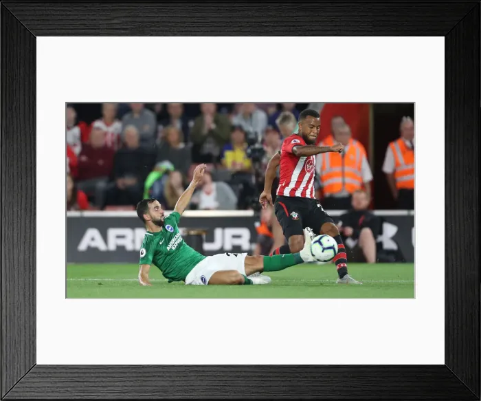 Framed Print : September Showdown: Southampton vs. Brighton & Hove Albion - Premier League Clash (17SEP18)