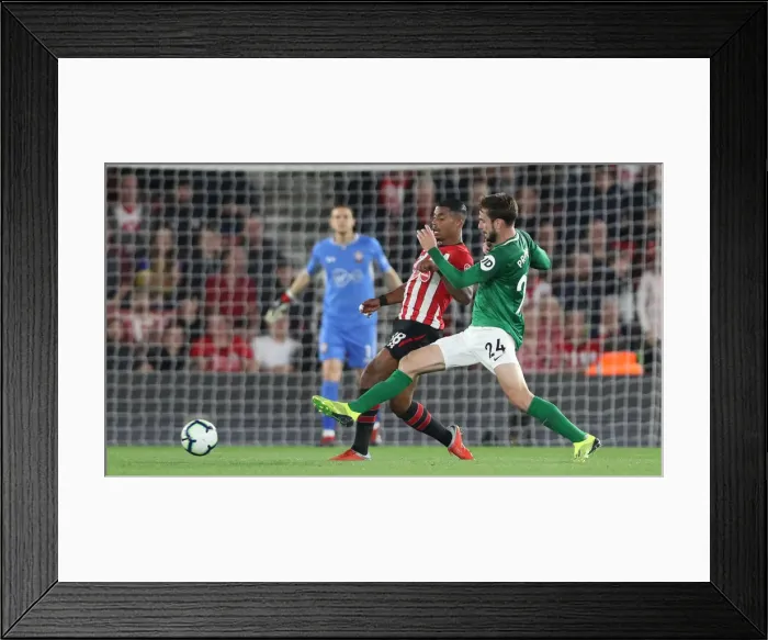 Framed Print : September Showdown: Premier League Clash between Southampton and Brighton & Hove Albion (17SEP18)