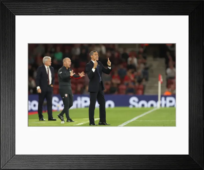 Framed Print : September Showdown: Premier League Clash Between Southampton and Brighton & Hove Albion (17SEP18)