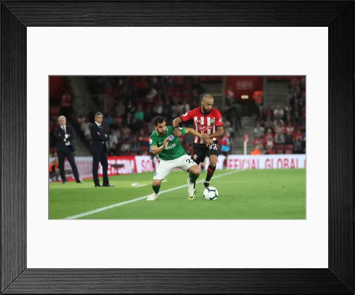 Framed Print : September Showdown: Premier League Clash between Southampton and Brighton & Hove Albion (17SEP18) Framed Print : September Showdown: Premier League Clash between Southampton and Brighton & Hove Albion (17SEP18)