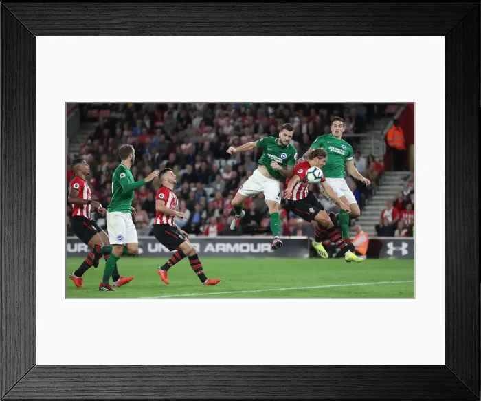 Framed Print : September Showdown: Premier League Clash between Southampton and Brighton & Hove Albion (17SEP18) Framed Print : September Showdown: Premier League Clash between Southampton and Brighton & Hove Albion (17SEP18)