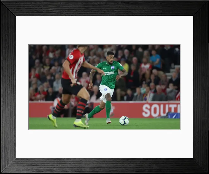 Framed Print : September Showdown: Premier League Clash Between Southampton and Brighton & Hove Albion (17SEP18) Framed Print : September Showdown: Premier League Clash Between Southampton and Brighton & Hove Albion (17SEP18)