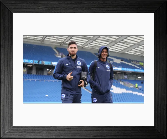 Framed Print : Brighton and Hove Albion vs. Tottenham Hotspur: Premier League Showdown at American Express Community Stadium (September 22, 2018) Framed Print : Brighton and Hove Albion vs. Tottenham Hotspur: Premier League Showdown at American Express Community Stadium (September 22, 2018)