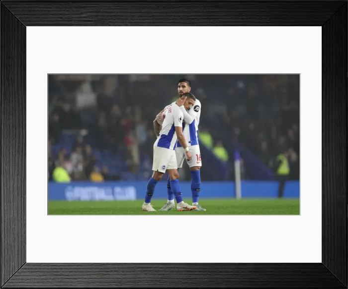 Framed Print : Brighton and Hove Albion vs. Tottenham Hotspur: Premier League Showdown at American Express Community Stadium (22SEP18)