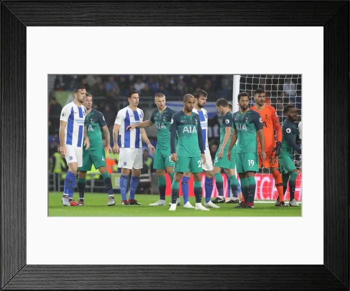 Framed Print : Brighton and Hove Albion vs. Tottenham Hotspur: Premier League Showdown at American Express Community Stadium (September 22, 2018) Framed Print : Brighton and Hove Albion vs. Tottenham Hotspur: Premier League Showdown at American Express Community Stadium (September 22, 2018)
