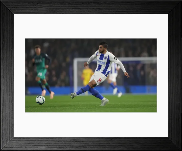 Framed Print : Brighton and Hove Albion vs. Tottenham Hotspur: Premier League Showdown at American Express Community Stadium (September 22, 2018) Framed Print : Brighton and Hove Albion vs. Tottenham Hotspur: Premier League Showdown at American Express Community Stadium (September 22, 2018)