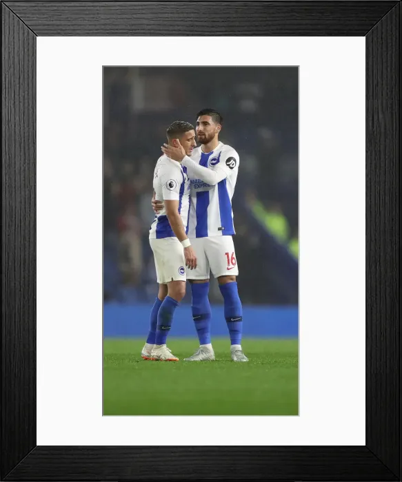 Framed Print : Brighton and Hove Albion vs. Tottenham Hotspur: Premier League Showdown at American Express Community Stadium (22SEP18)