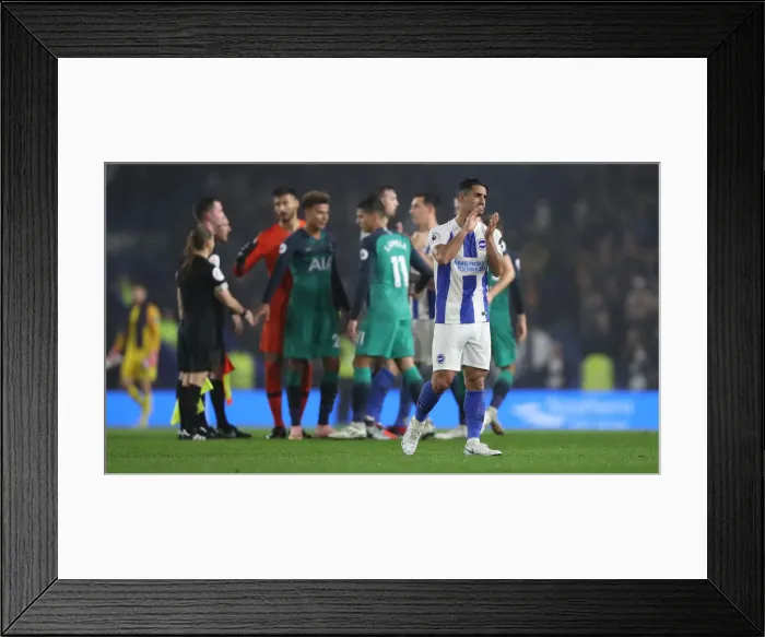 Framed Print : Brighton and Hove Albion vs. Tottenham Hotspur: Premier League Showdown at American Express Community Stadium (22SEP18) Framed Print : Brighton and Hove Albion vs. Tottenham Hotspur: Premier League Showdown at American Express Community Stadium (22SEP18)